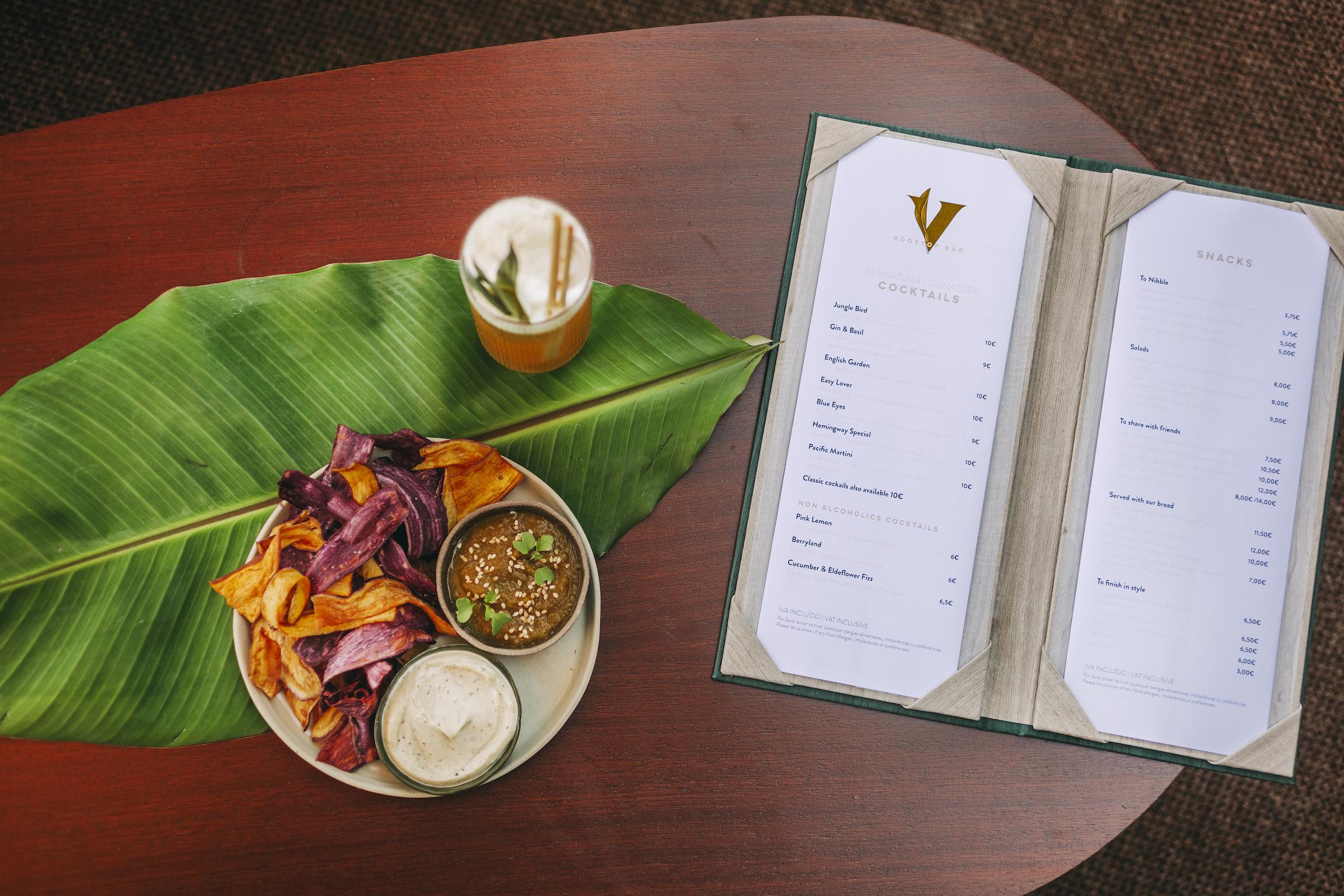 The Vintage Hotel & Spa Lisbon Luaran gambar Menu