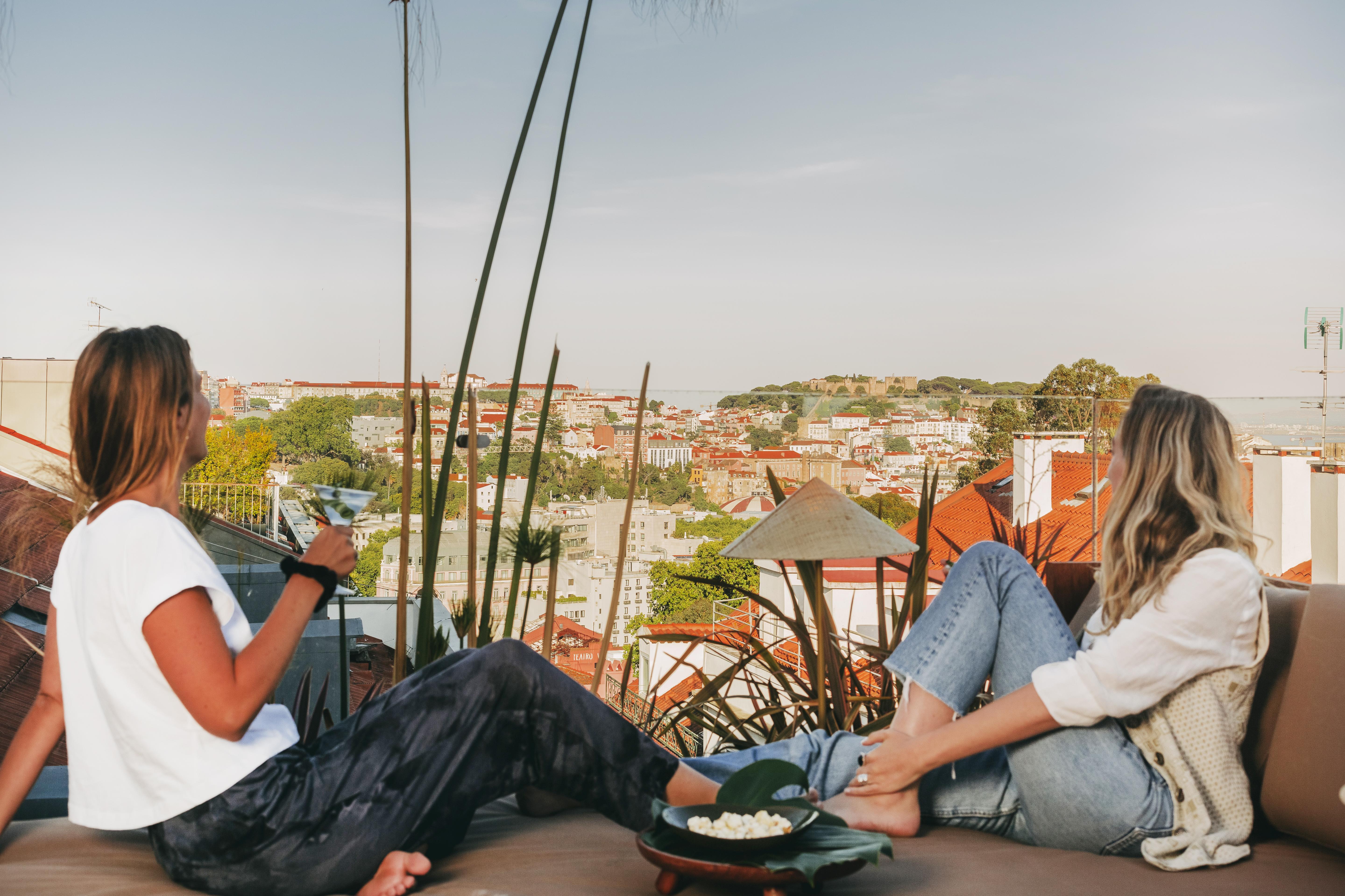 The Vintage Hotel & Spa Lisbon Luaran gambar Rooftop in Lisbon